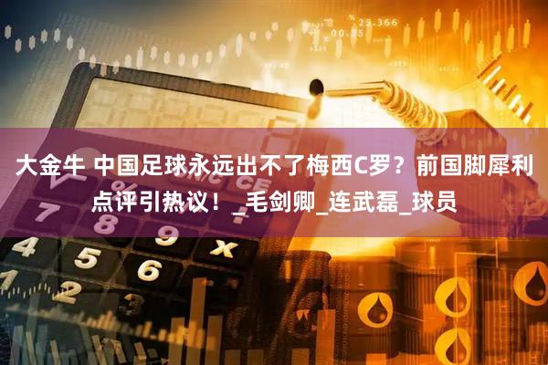 大金牛 中国足球永远出不了梅西C罗？前国脚犀利点评引热议！_毛剑卿_连武磊_球员