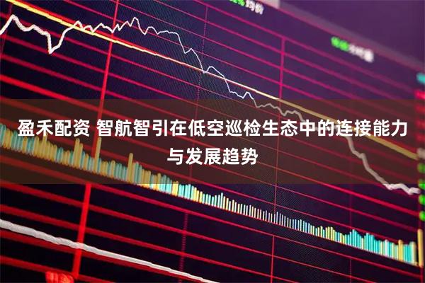 盈禾配资 智航智引在低空巡检生态中的连接能力与发展趋势